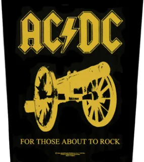 AC/DC Back Patch - Rock Your Style with 'For Those About to Rock'