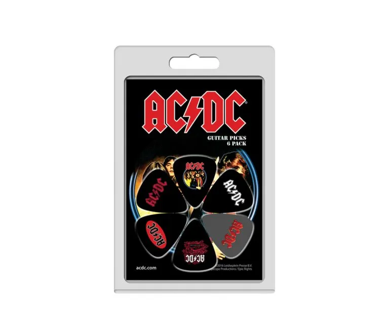 AC/DC Guitar Pick Set