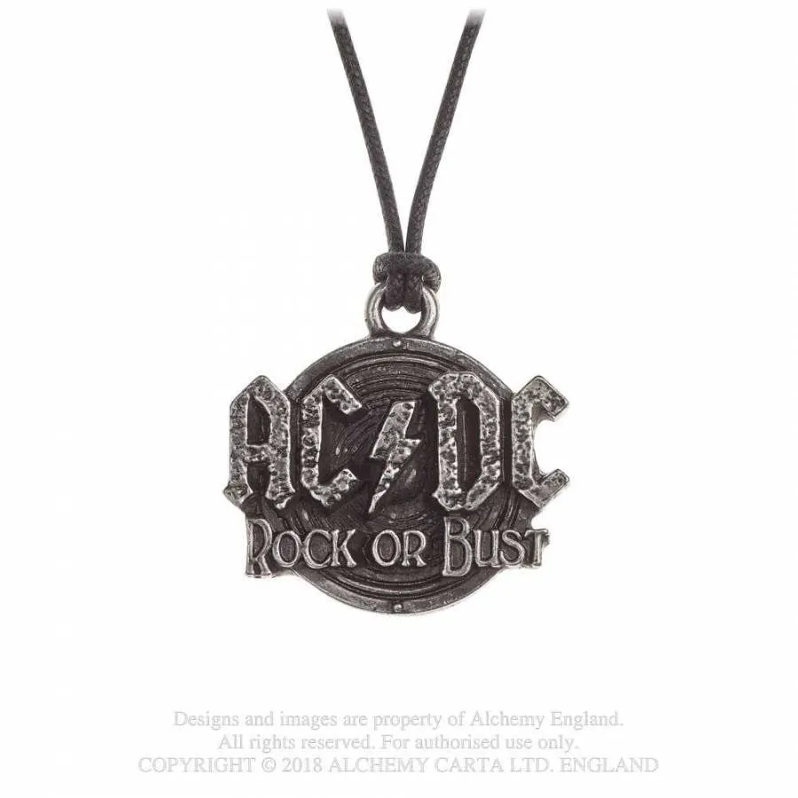 AC/DC Rock Or Bust Pendant - Best Deals, Limited Stock.