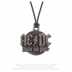 AC/DC Rock Or Bust Pendant - Best Deals, Limited Stock.