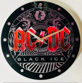 AC/DC Wall Clock with Glass - High-Quality and Stylish