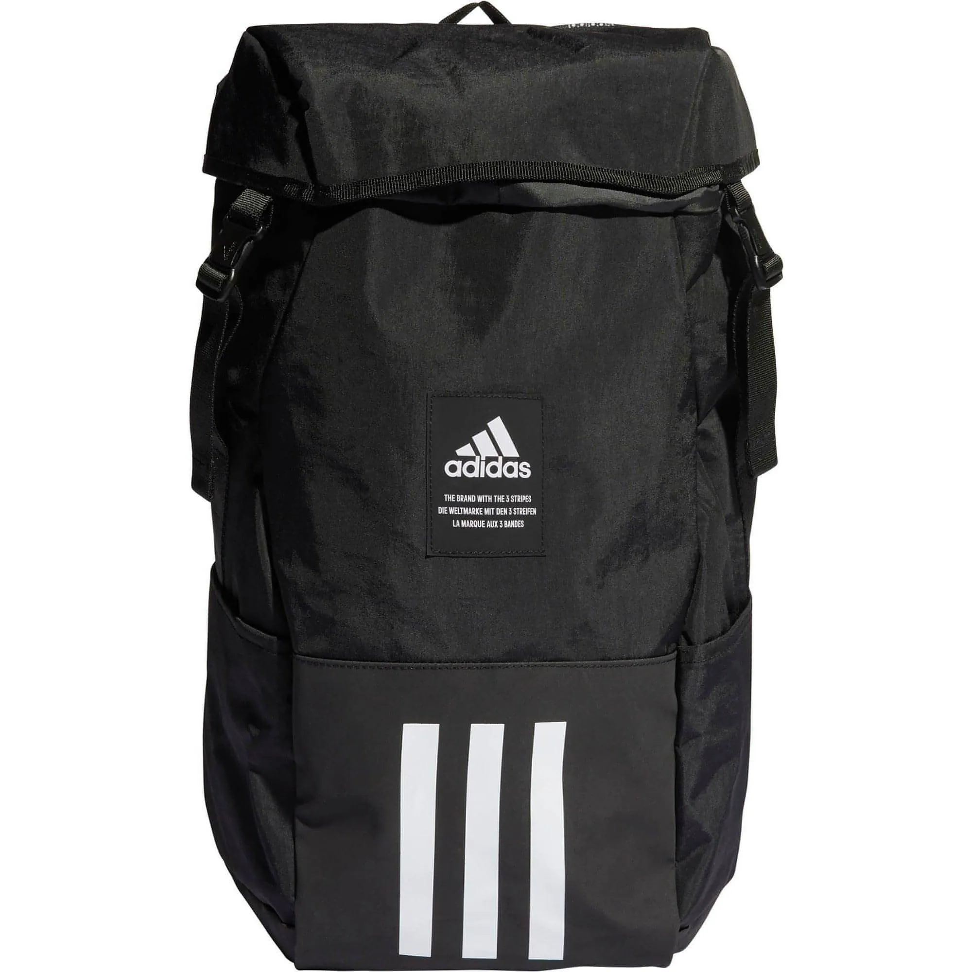 adidas 4ATHLTS Camper Backpack - Black: Boost your style with the adidas 4ATHLTS Camper Backpack in sleek black.