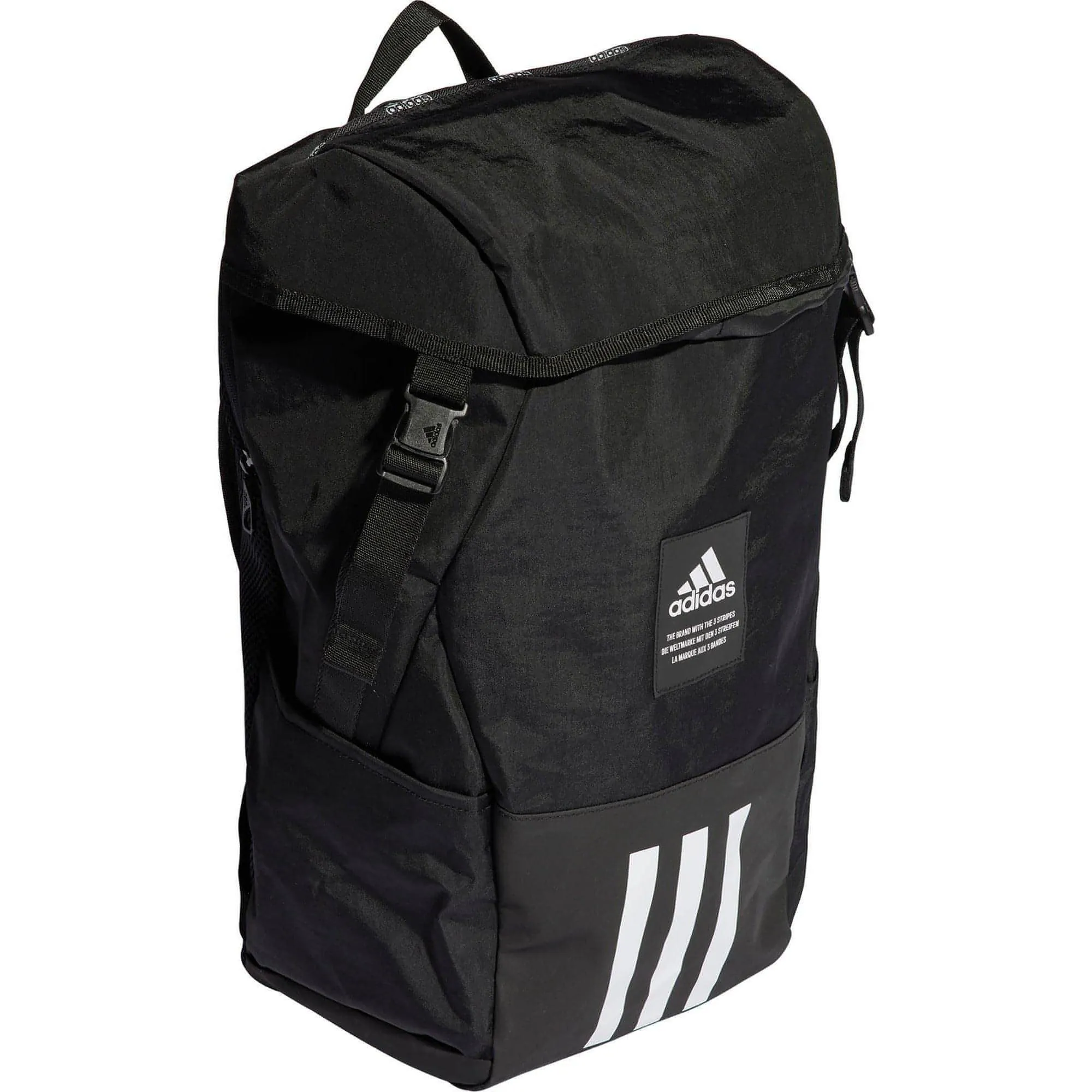 adidas 4ATHLTS Camper Backpack - Black: Boost your style with the adidas 4ATHLTS Camper Backpack in sleek black.