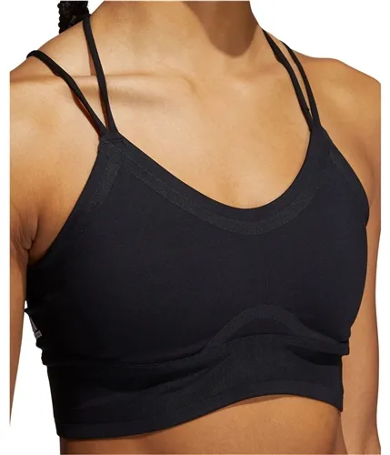 Adidas Womens Longline Yoga Low Impact Sports Bra