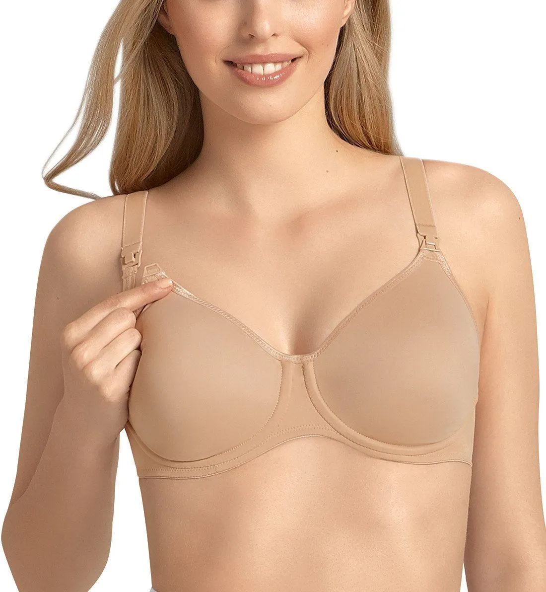 Anita Nursing Bra 5068 Skin Underwire Seamless No Padding.