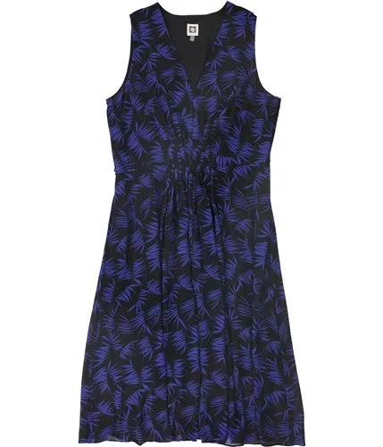 Anne Klein Womens Delphine A-Line Dress