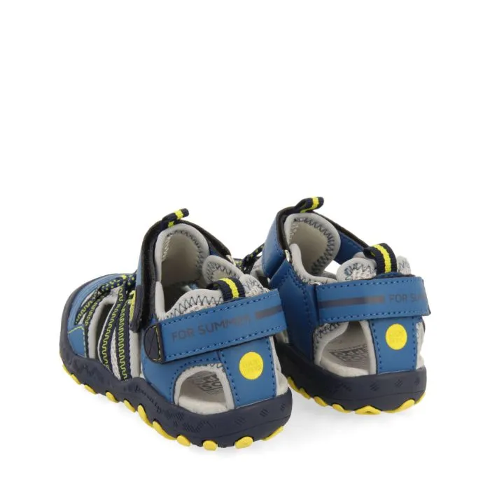 Anstead boys teal sports sandals