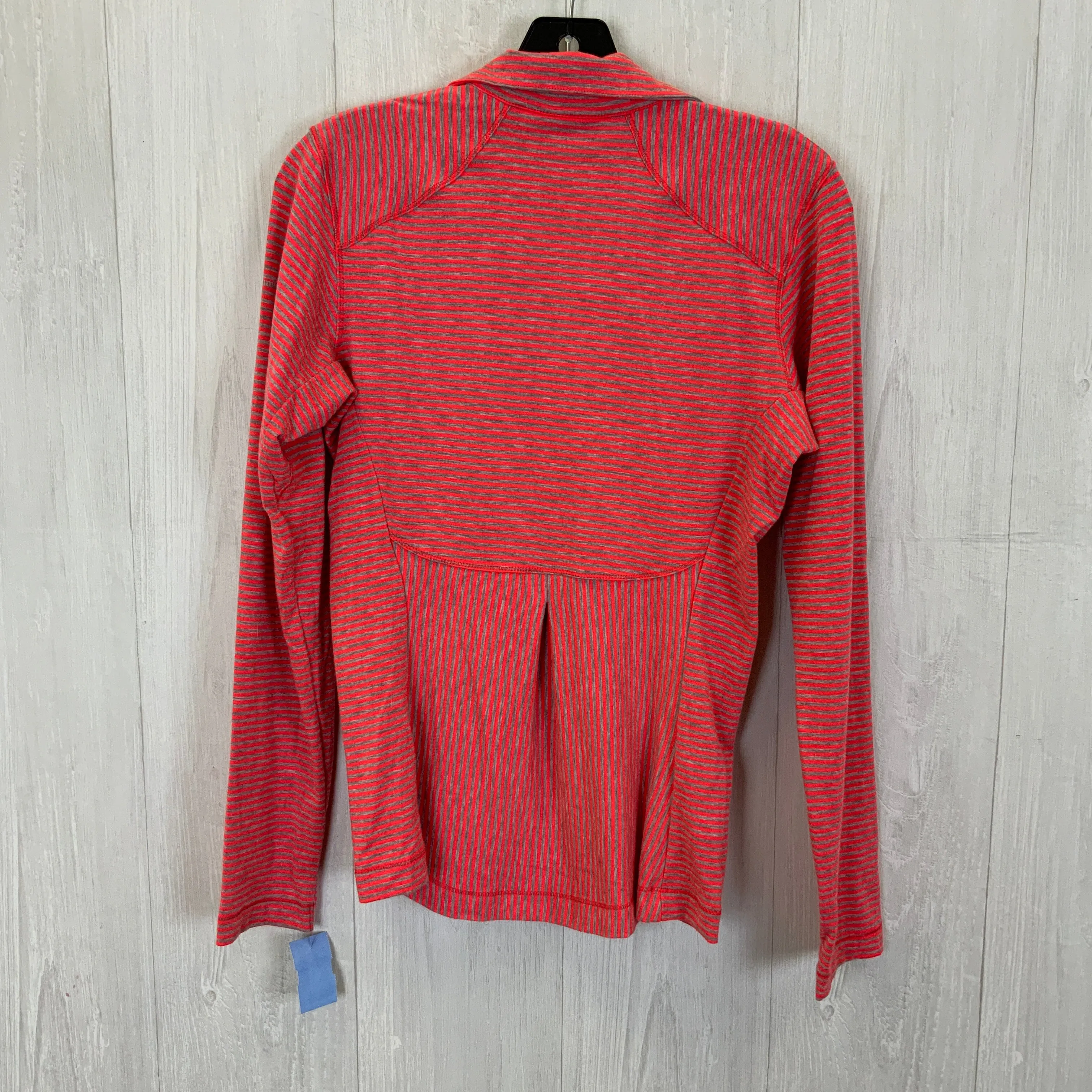 Athletic Long Sleeve Collar Top - Columbia (Size S)