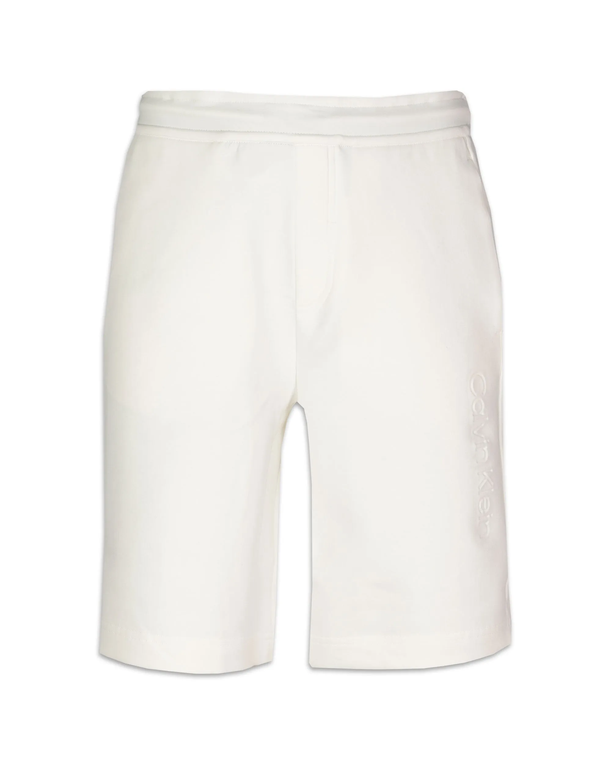 Bermuda Calvin Klein Comfort Debossed Logo Panna