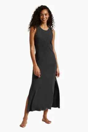 Beyond Yoga Effortless Tank Dress in Washed Black - Buy Now