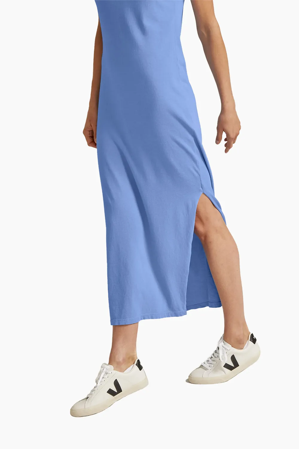 Beyond Yoga Effortless Tank Dress, Washed Flower Blue