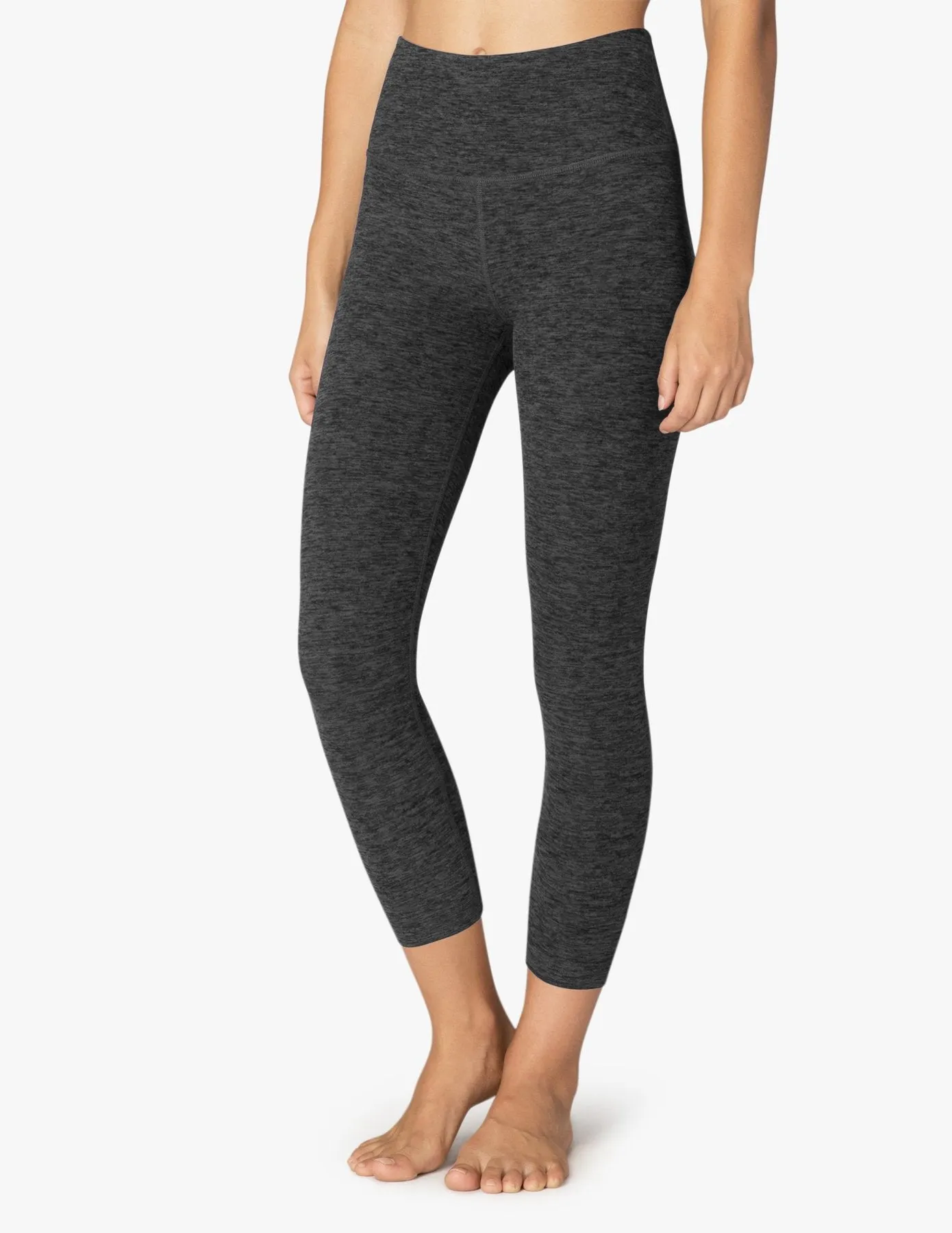 Beyond Yoga High Waisted Midi Legging Black/Charcoal