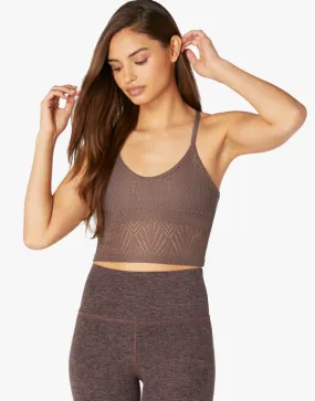 Beyond Yoga Mesh Cropped Tank Top