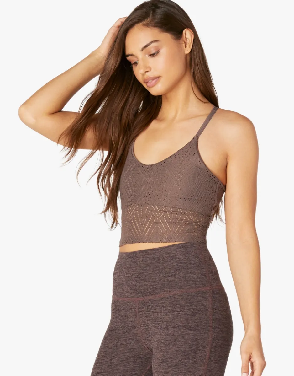 Beyond Yoga Mesh Cropped Tank Top