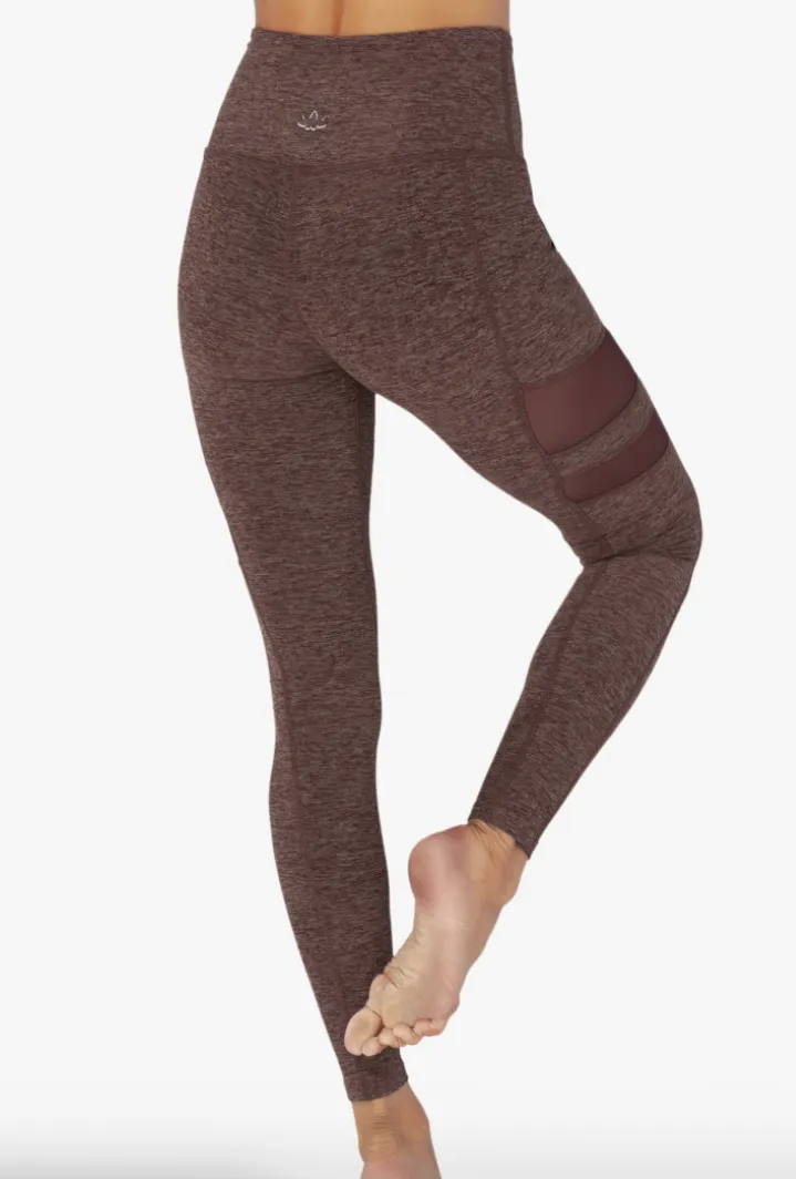 Beyond Yoga Mesh Legging Red Rock