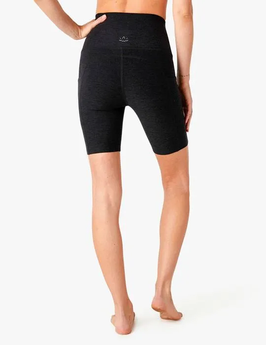 Beyond Yoga Spacedye Team Pockets High Waisted Cycling Shorts