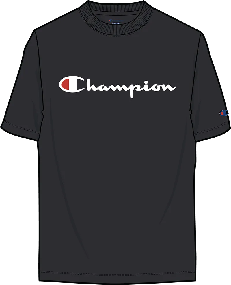 Big & Tall Champion Script Graphic T-Shirt