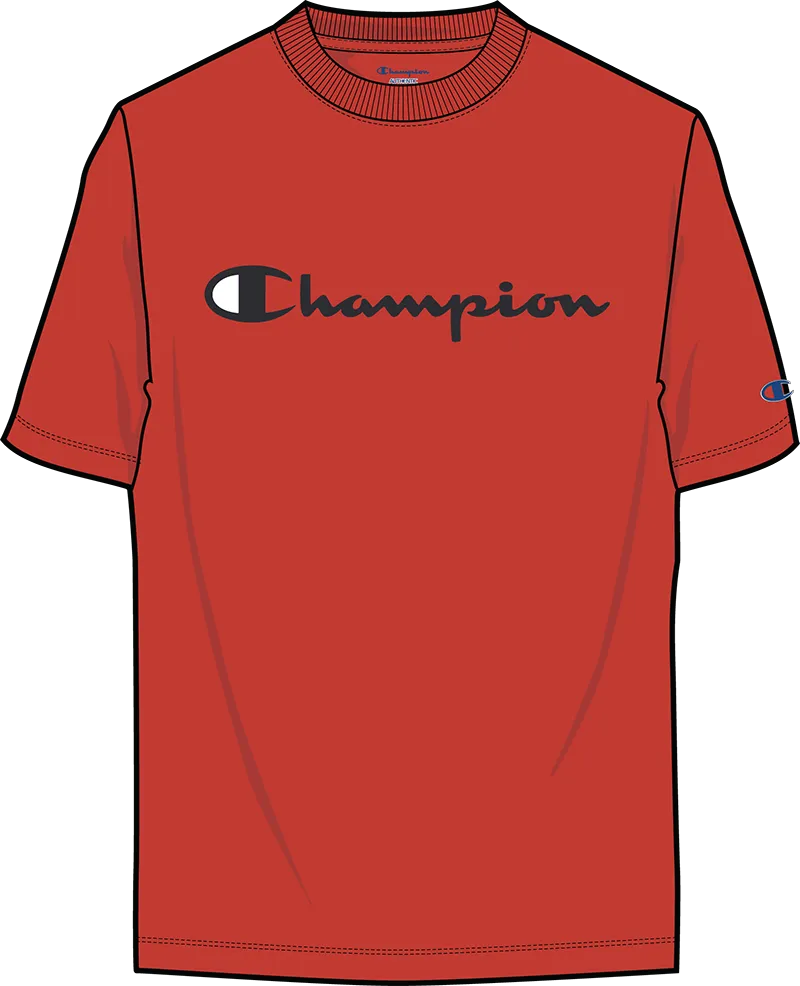 Big & Tall Champion Script Graphic T-Shirt