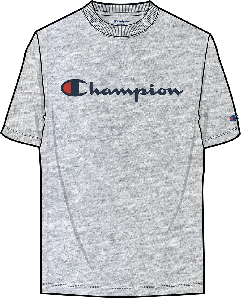 Big & Tall Champion Script Graphic T-Shirt