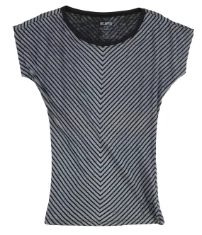 Billabong Womens Striped Basic T-Shirt