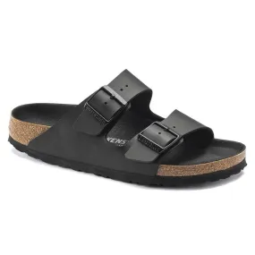 Birkenstock Arizona Black Birko-Flor/Black Footbed Women's