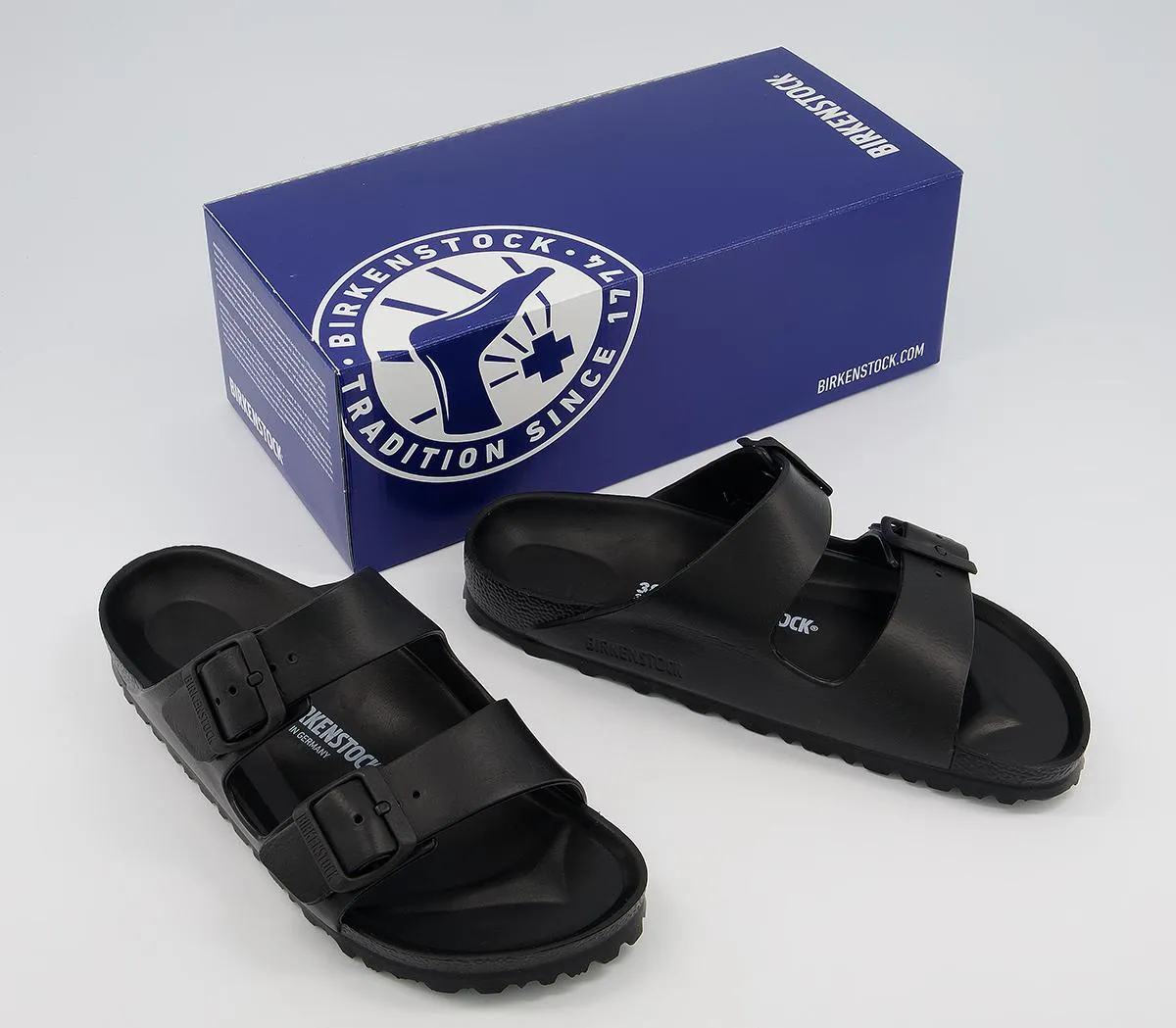 Birkenstock Arizona Black Eva Sandals for Women