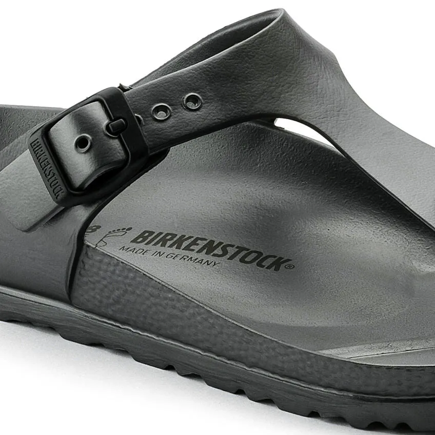 Birkenstock Gizeh EVA Metallic Anthracite for Women