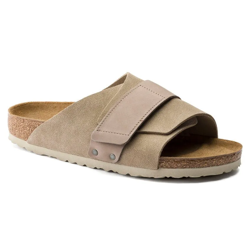 Birkenstock Kyoto - Taupe Suede sandals