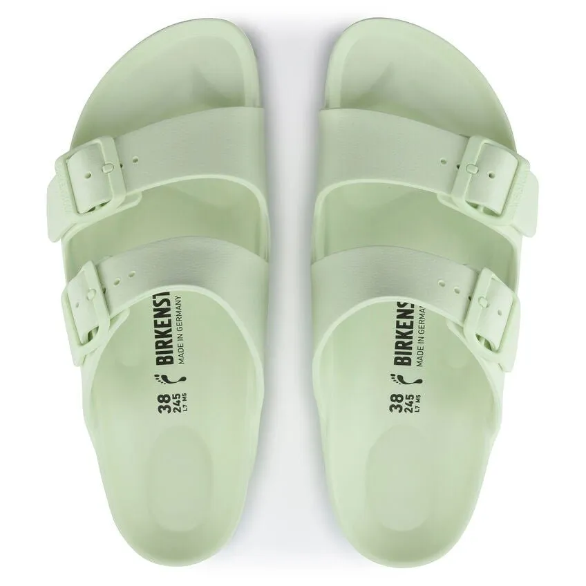 Birkenstock Women's Arizona Essentials - Faded Lime EVA sandals