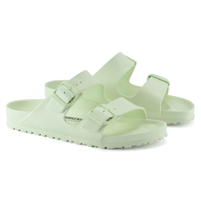 Birkenstock Women's Arizona Essentials - Faded Lime EVA sandals