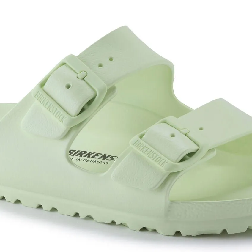 Birkenstock Women's Arizona Essentials - Faded Lime EVA sandals