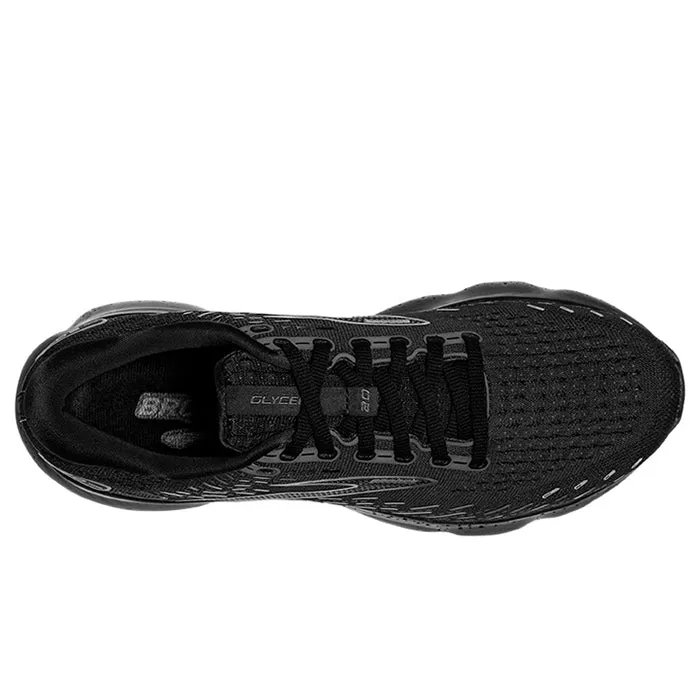 Black Brooks Glycerin 20 Men's Running Shoes