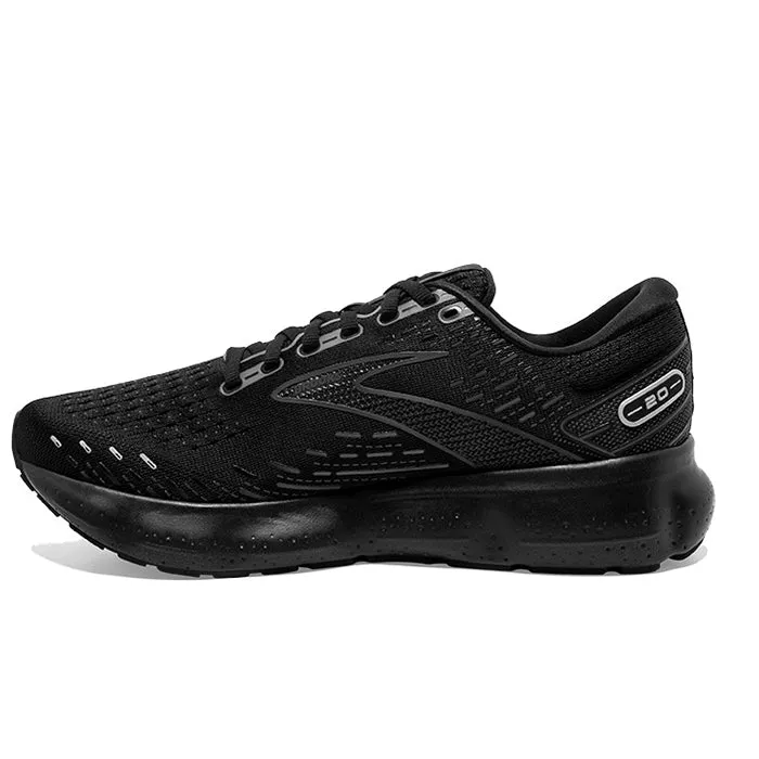 Black Brooks Glycerin 20 Men's Running Shoes