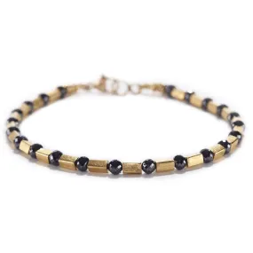 Black Diamond Bracelet - Round shape