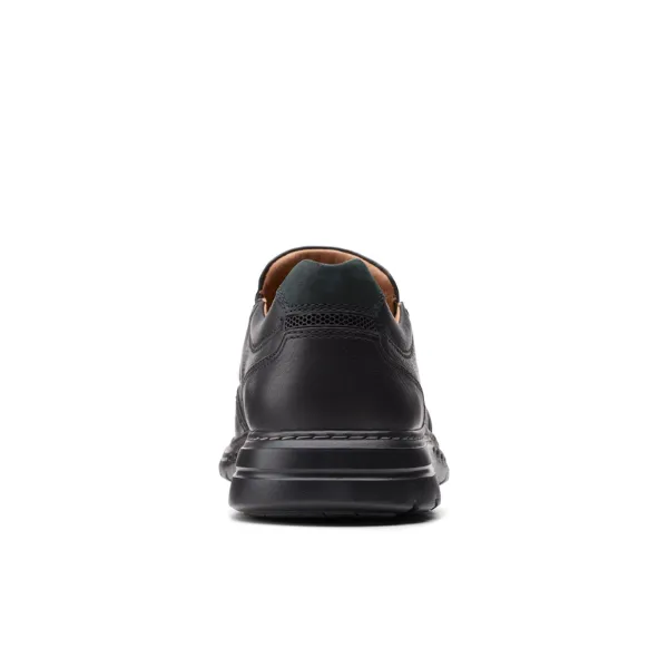 Black Un Brawley Step Men's Shoes by Clarks