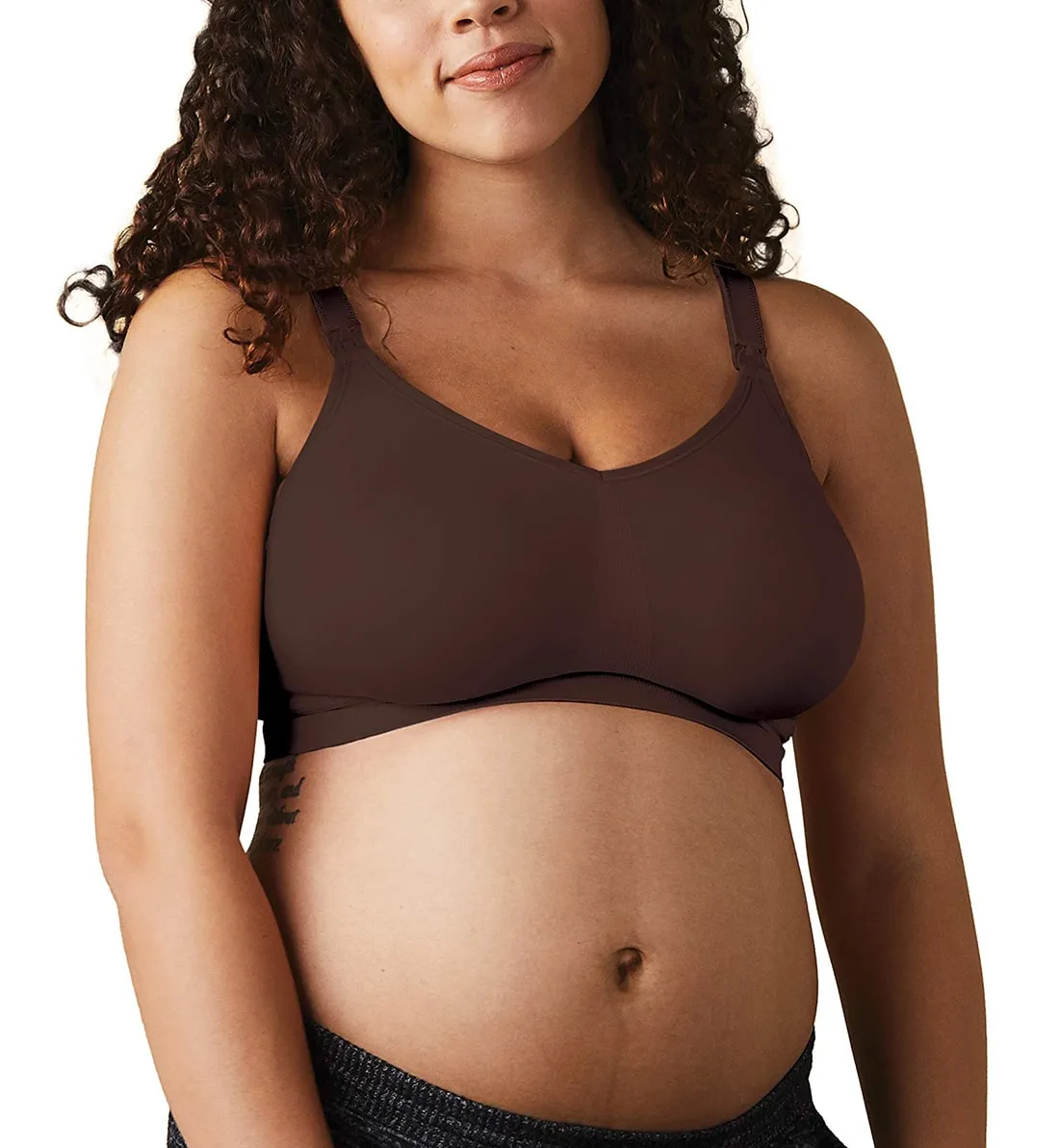 BRAVADO! DESIGNS Body Silk Seamless Nursing Softcup - Cocoa