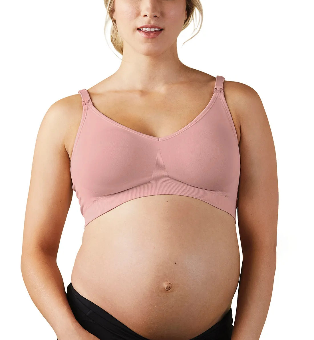 BRAVADO! DESIGNS Body Silk Seamless Nursing Softcup - Dusted Peony