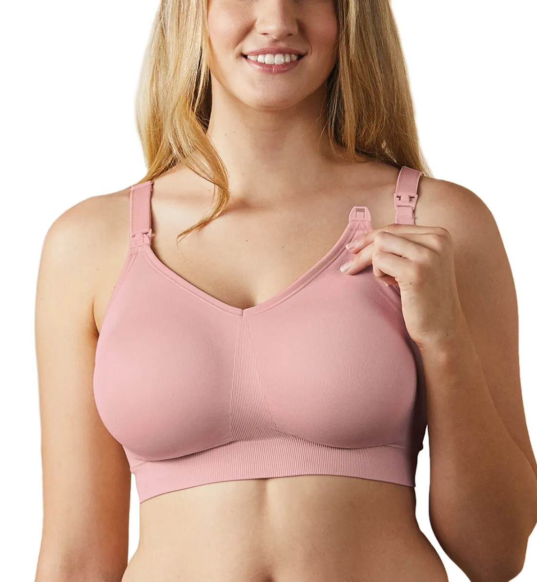 BRAVADO! DESIGNS Body Silk Seamless Nursing Softcup - Dusted Peony