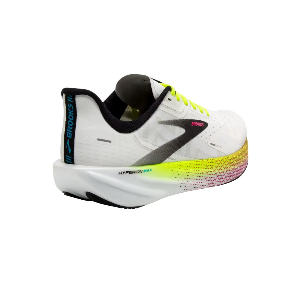 Brook Hyperion Max White Yellow SS24 Sneakers