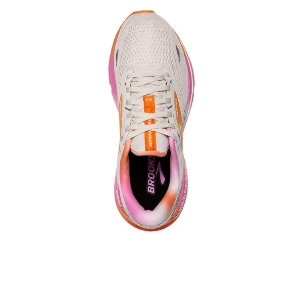 Brooks Adrenaline GTS 23 - Gray/Orange - Women's