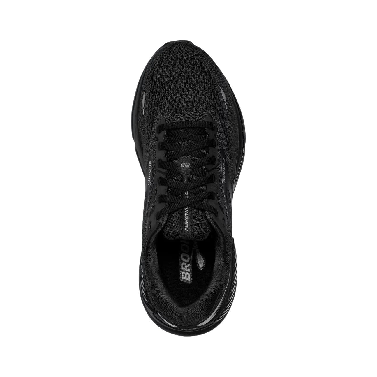 Brooks Adrenaline GTS 23 Women's Running Shoes - Black/Black/Ebony.