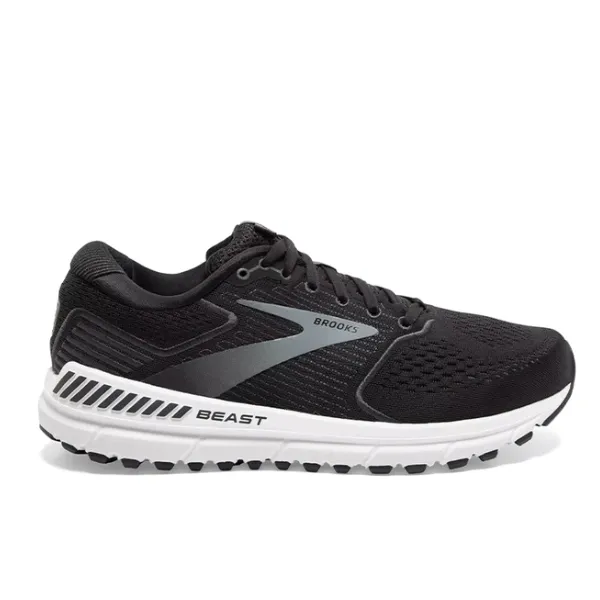 Brooks Beast 20 Men's Running Shoe Black Ebony Grey