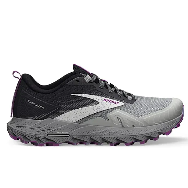 Brooks Cascadia 17 Women's Oyster Blackened Pearl Purple