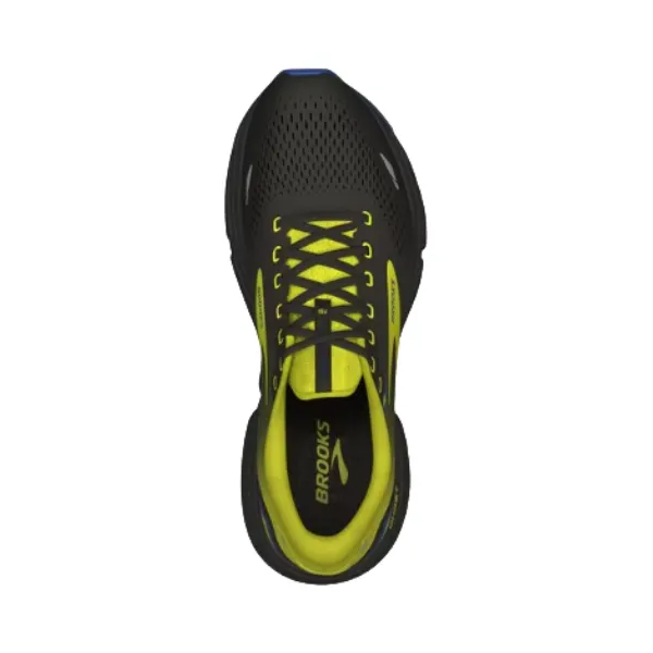 Brooks Ghost 15 Black Nightlife Blue