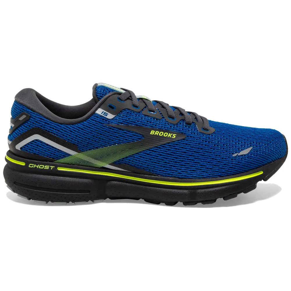 Brooks Ghost 15 Blue Ebony Grey 10 D Medium