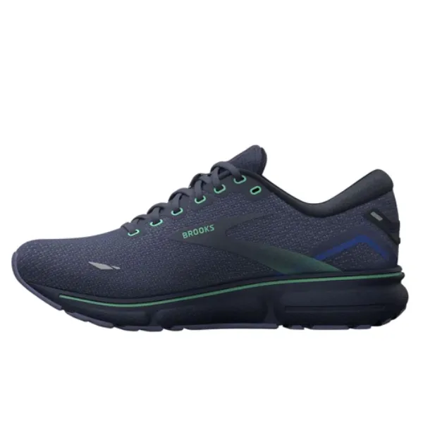 Brooks Ghost 15 Crown Blue Black Green Men's Shoes