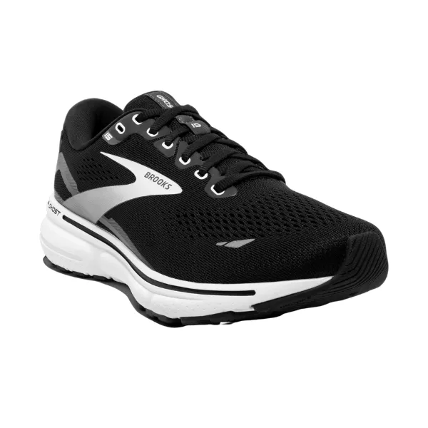 Brooks Ghost 15 Men's Black/Blackened Pearl/White