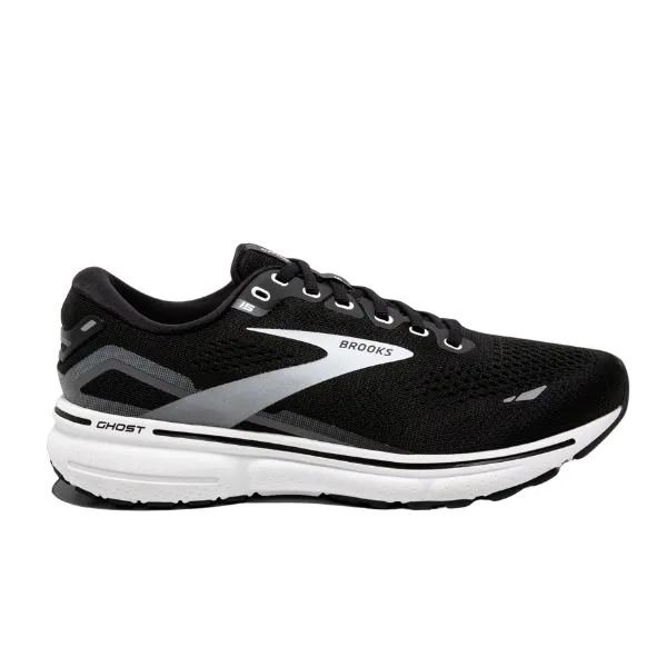 Brooks Ghost 15 Men's Black/Blackened Pearl/White