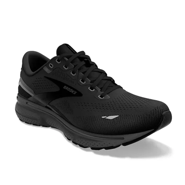 Brooks Ghost 15 Wide Black - Men's Shoe