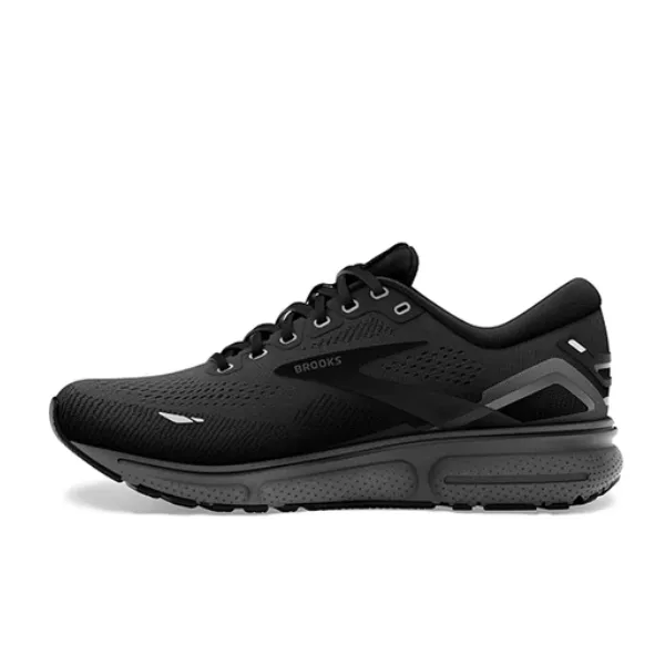 Brooks Ghost 15 Wide Black - Men's Shoe